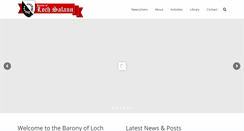 Desktop Screenshot of lochsalann.org